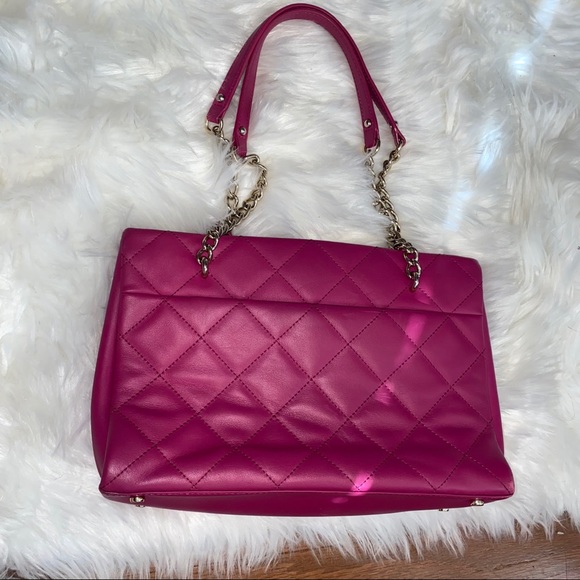 Kate Spade ♠️ New York, Quilted Leather Satchel! - Picture 4 of 12